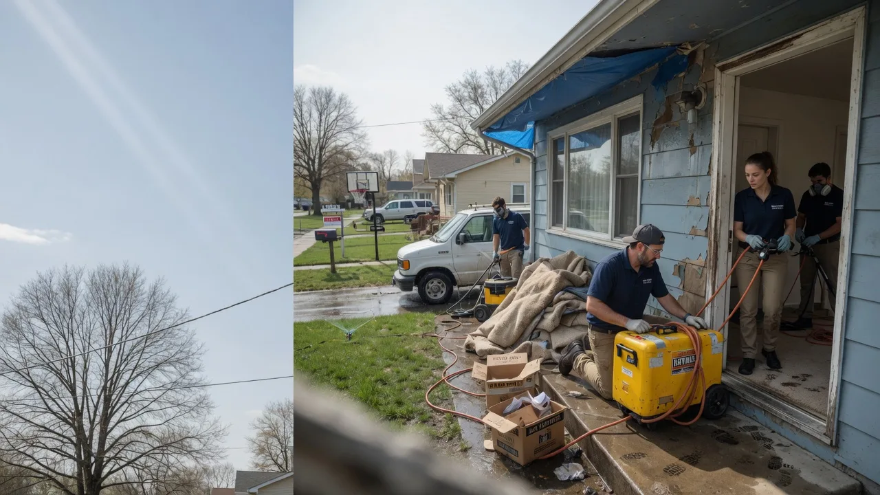 Basement Flood Cleanup in Anselmo, NE near me